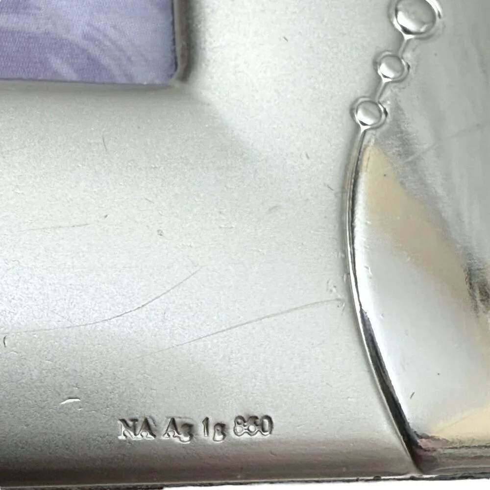 Argenti D'Autore First Class Photo Frame Silver Finish Italian Style 6.75